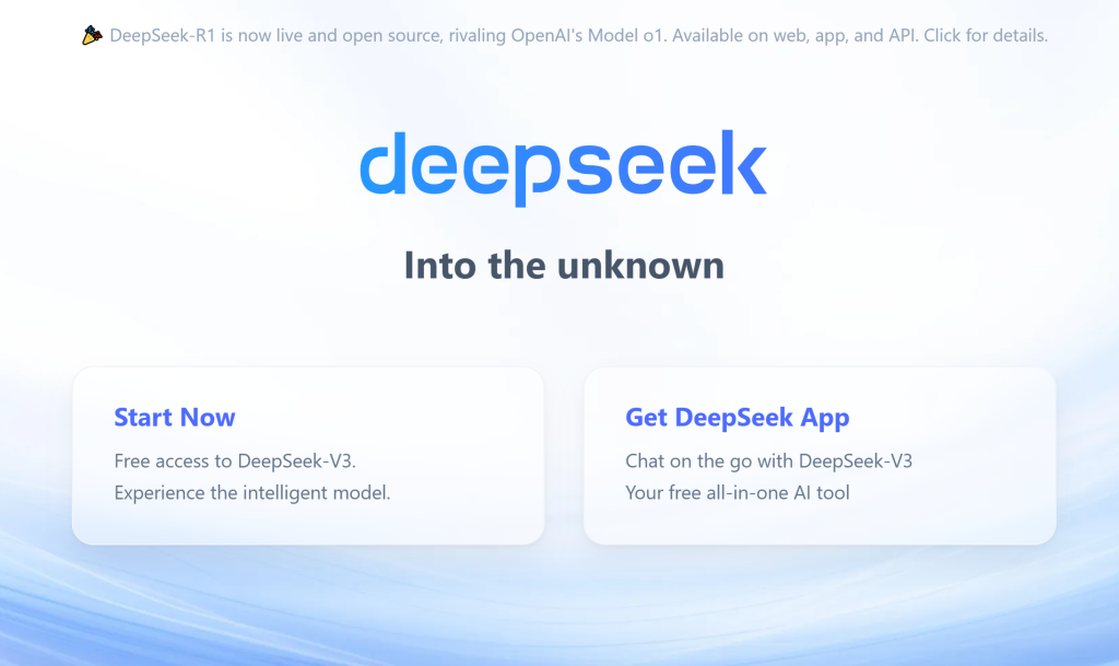 DeepSeek - Deep Seek Ai Free Chat Online