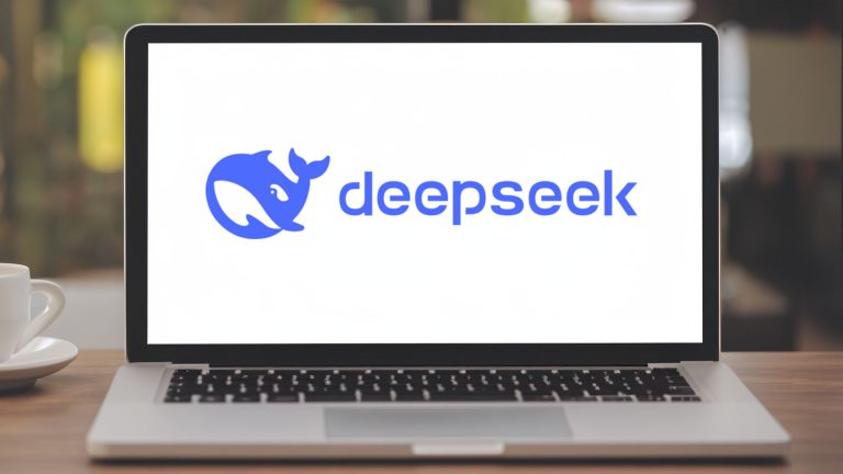 DeepSeek laptop Screen